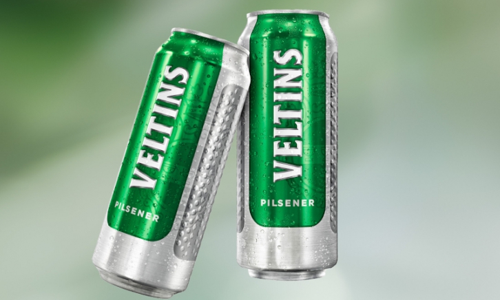 Veltins bier blikken